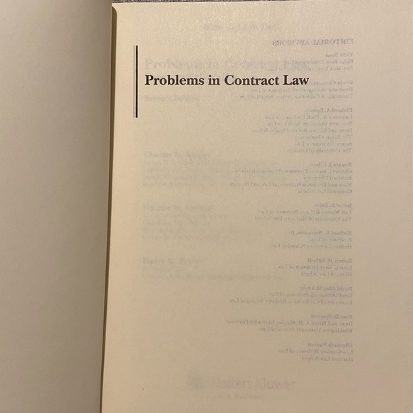 Problems in Contract Law: Cases and Materials - Picture 3 of 4
